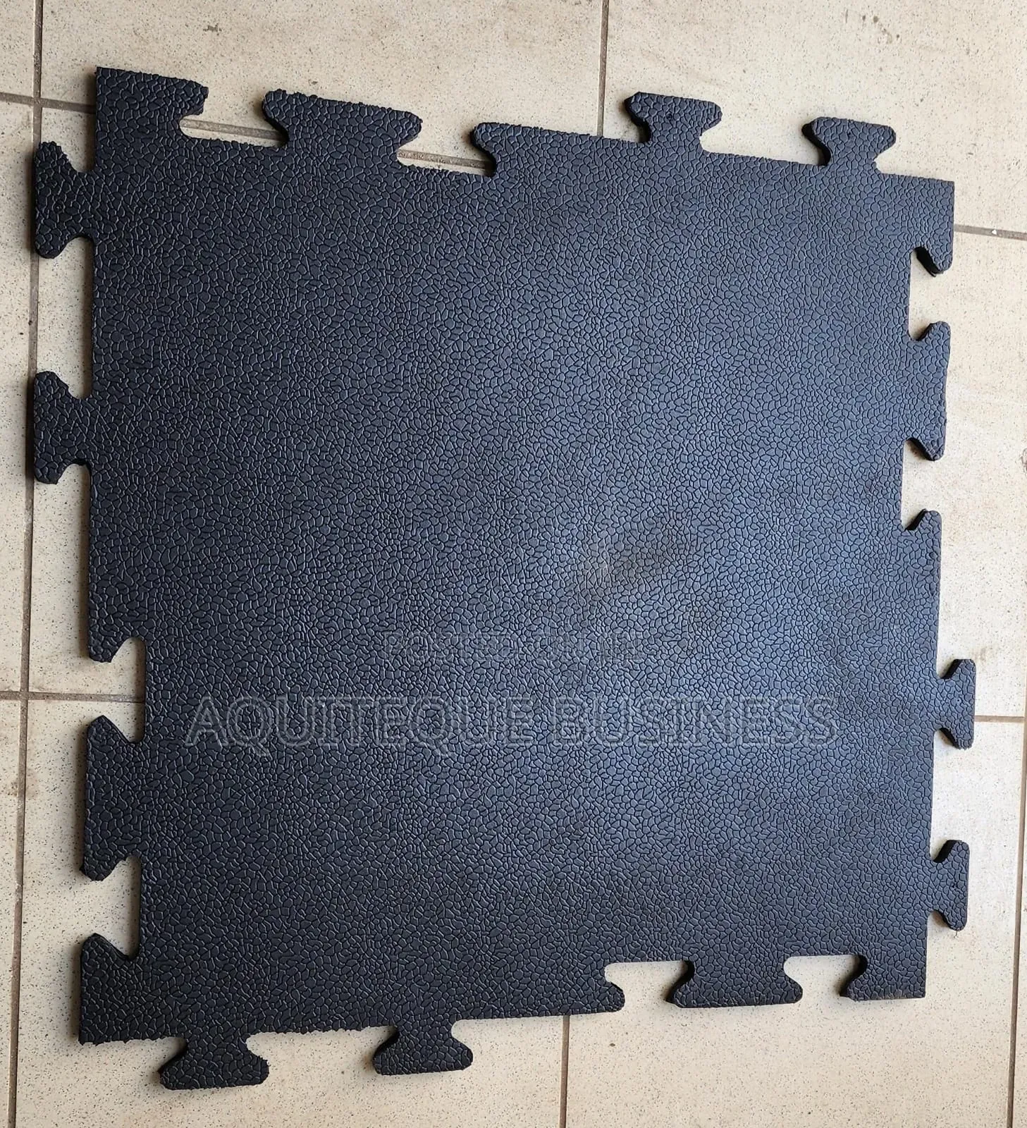 Interlocking Gym Rubber Tiles. 15mm Thickness