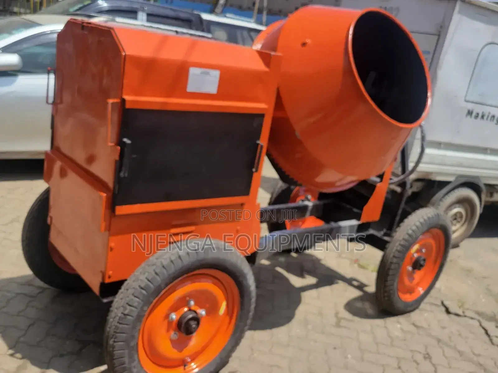 Diesel Concrete Mixer 500l Heavy Duty | Titan