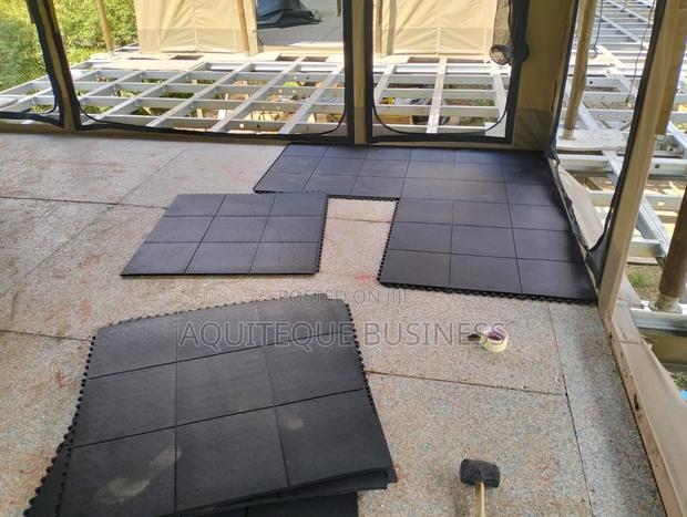 Gym Rubber Tiles
