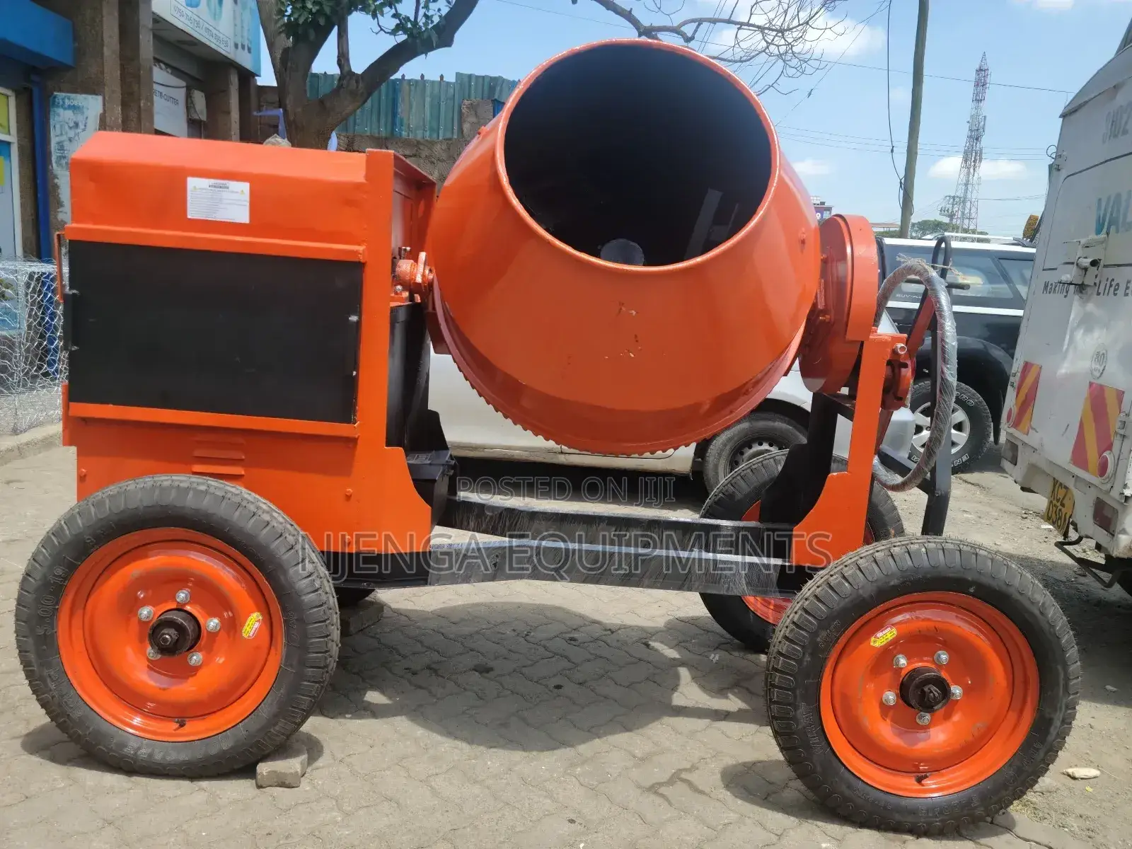 Diesel Powered Concrete Mixer