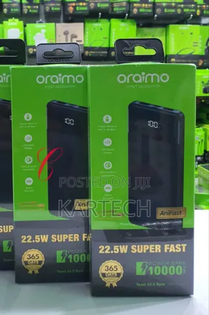 Oraimo Toast 22.5 Byte Opb-7100q 10,000mah 22.5w Power Bank