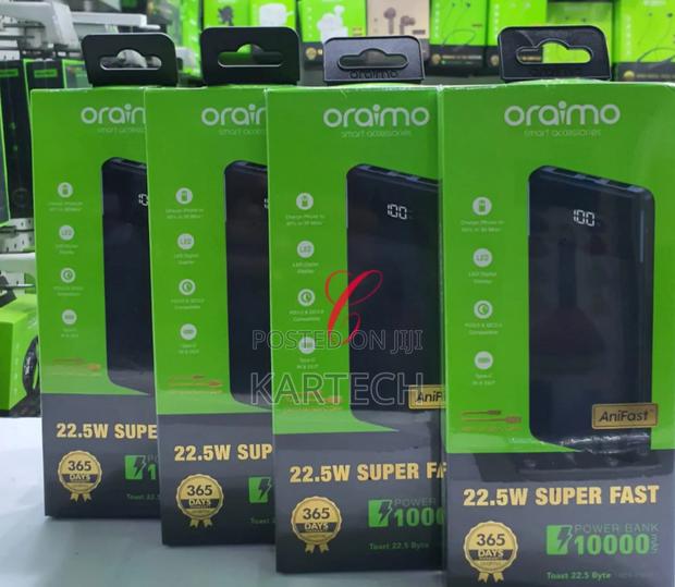Oraimo Toast 22.5 Byte Opb-7100q 10,000mah 22.5w Power Bank