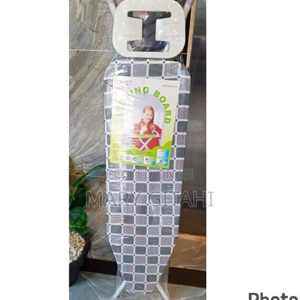 Imported Metallic Ironing Board - main view