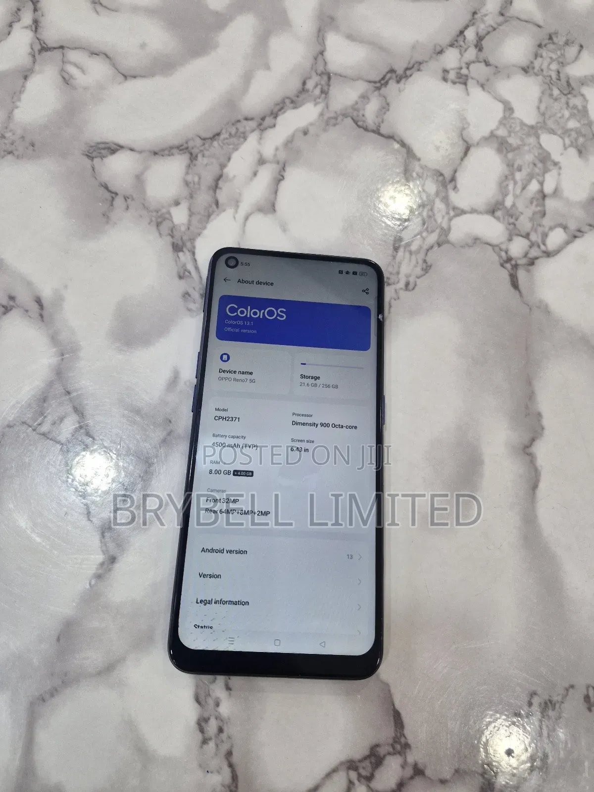 Oppo Reno7 5G 256 GB Blue