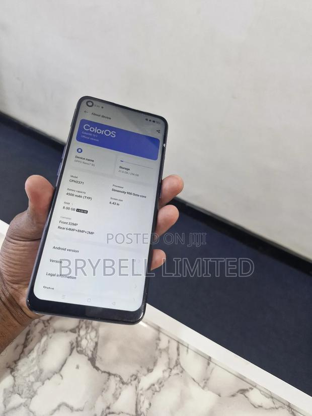 Oppo Reno7 5G 256 GB Blue - thumbnail 6
