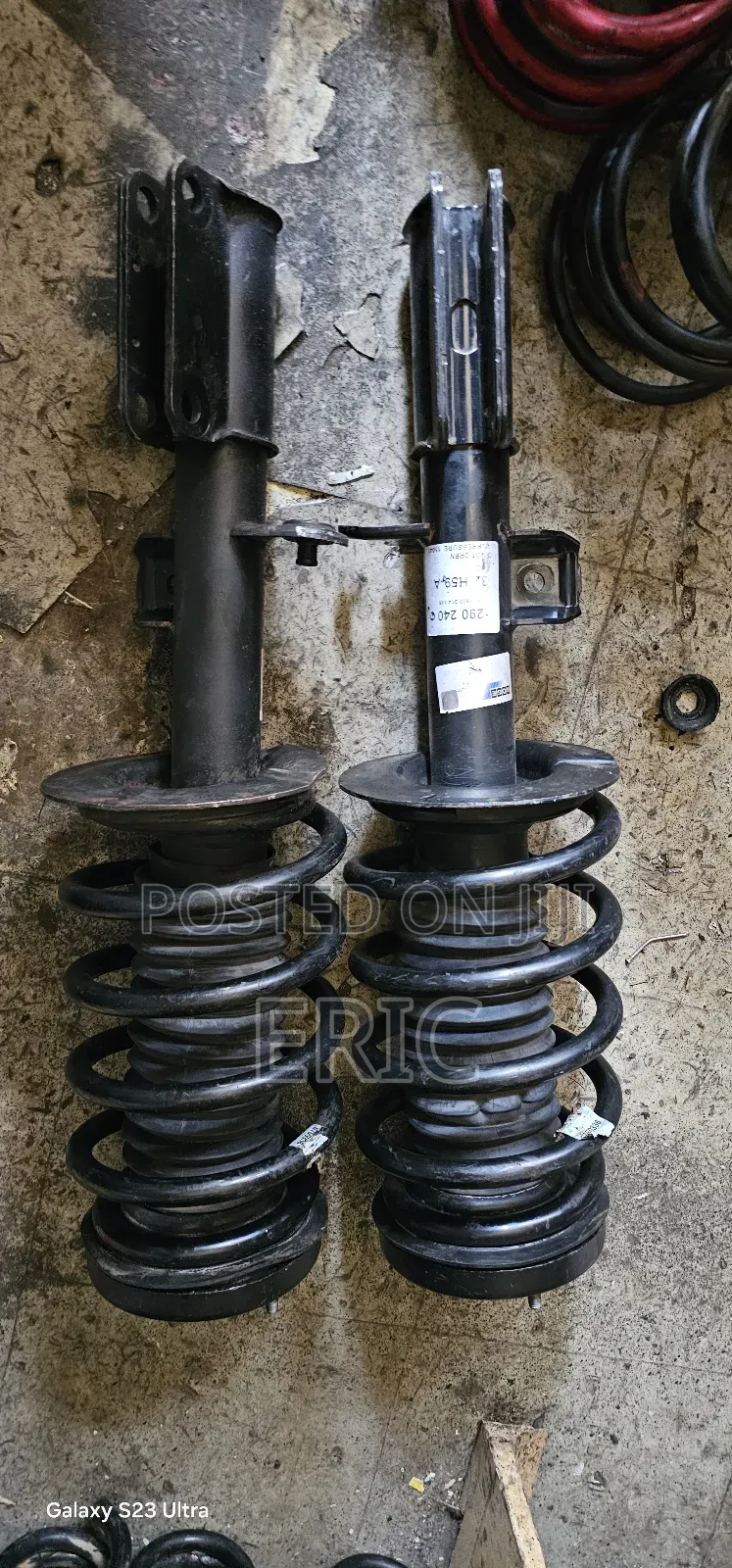 B M W X 5 E 70 Front Shocks