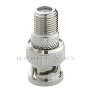 BNC Male Plug to F Female Jack Adapter