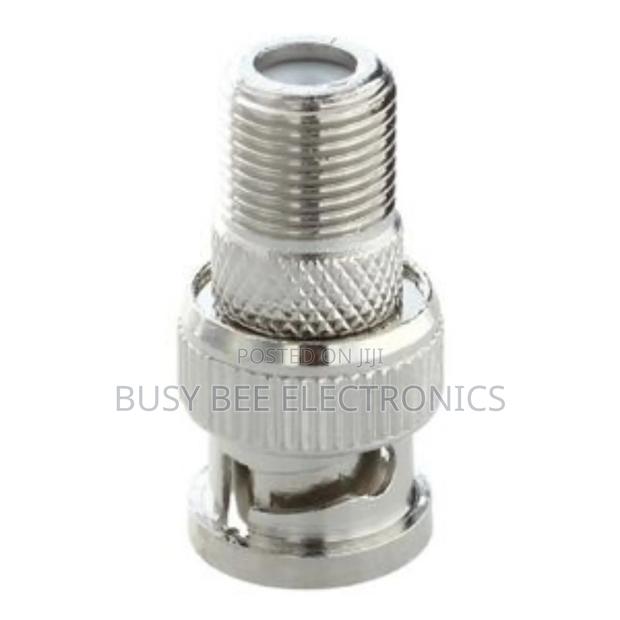BNC Male Plug to F Female Jack Adapter