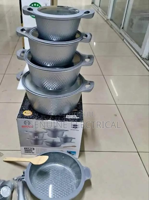 10pcs Bosch Cookware. Granite Bosch Cookware
