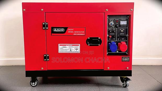 Aico 12.5kva  Both 3,2  Singlephase Silentdeisel Generators - main view