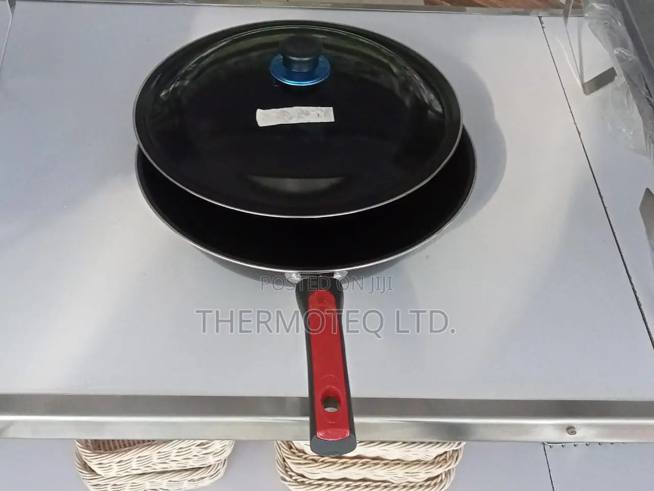 Deep Frying Pan C Lid