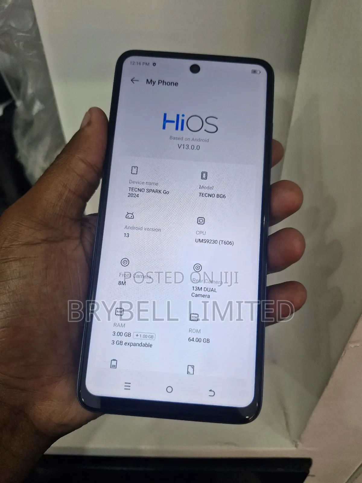 Tecno Spark Go 2023 64 GB Blue