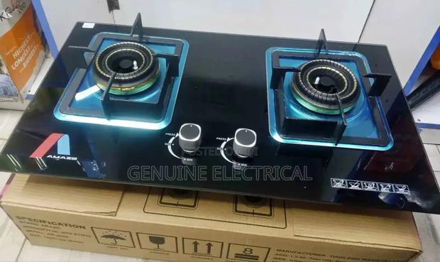Amaze Built-in 2 Burner Cooker With Hob Button
