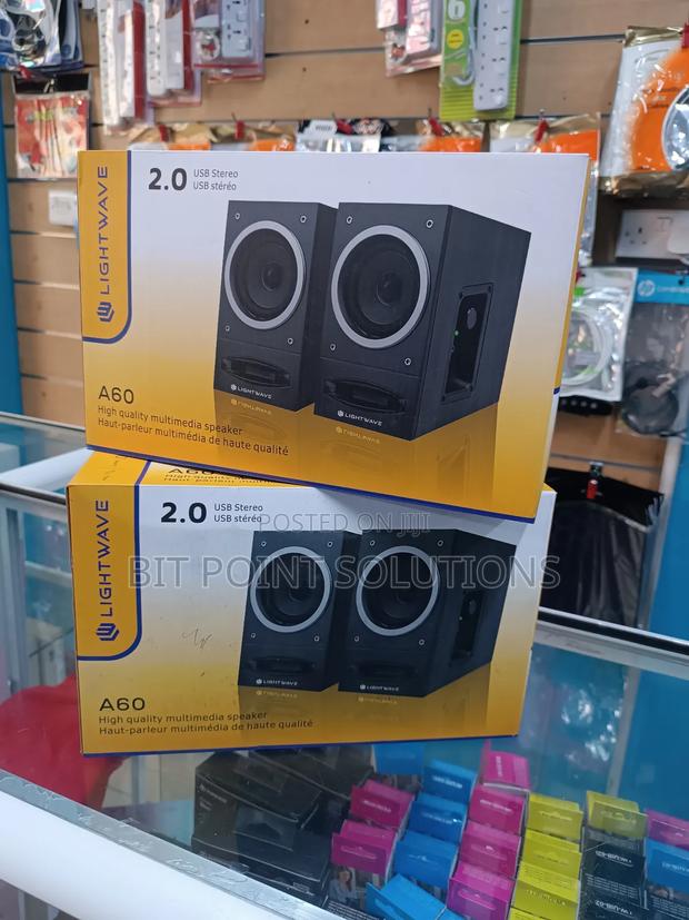 Lightwave A60 Desktop Portable USB Speakers - thumbnail 2