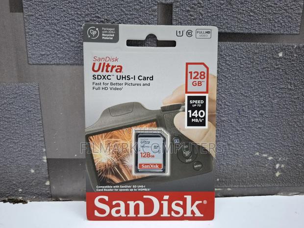 Sandisk 128GB Ultra UHS-I SDXC Memory Card