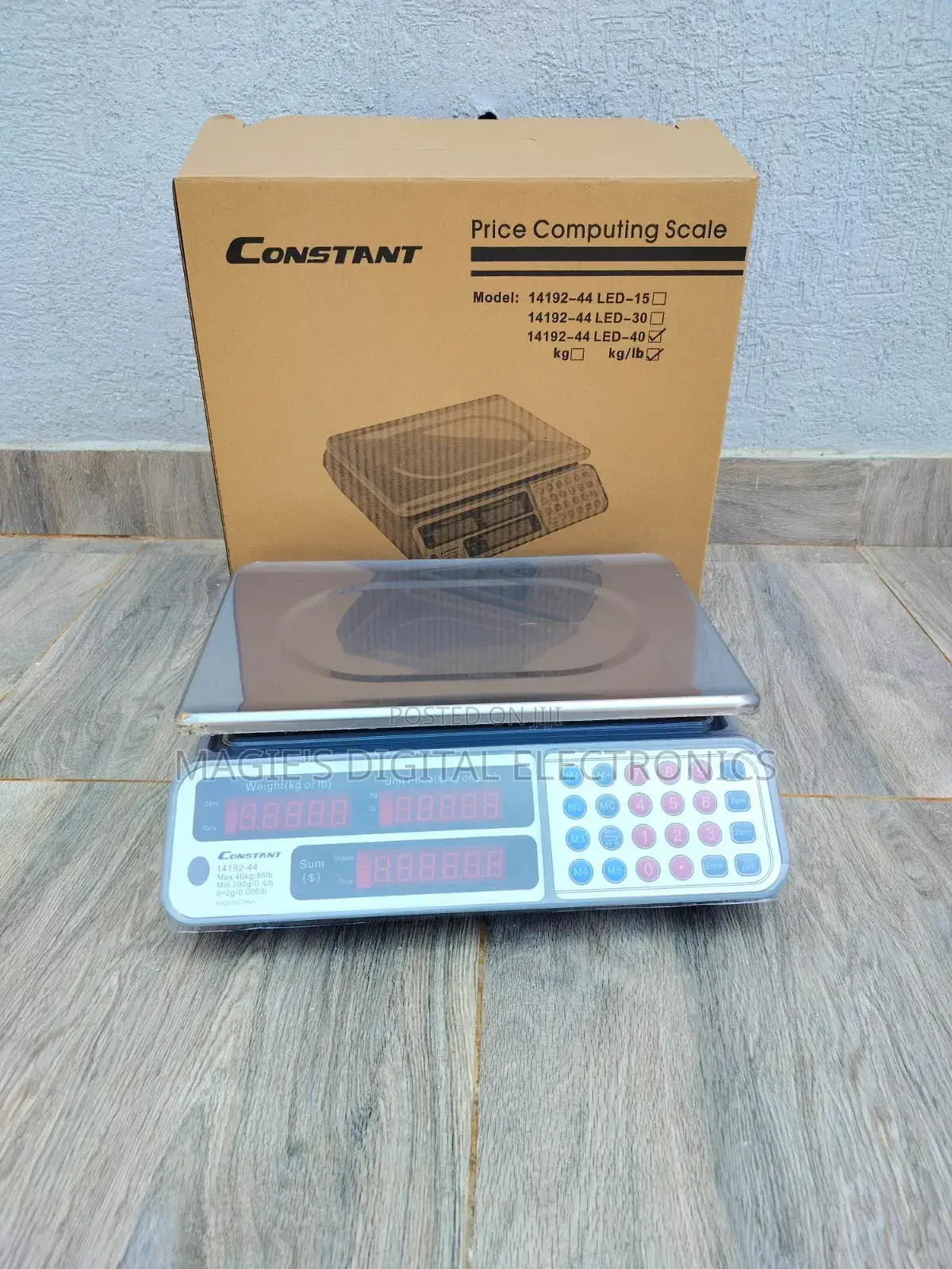 Constant Weighing Scale 40kg (Flat)