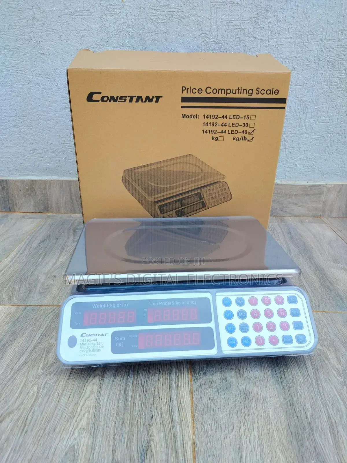 Constant Weighing Scale 40kg (Flat)