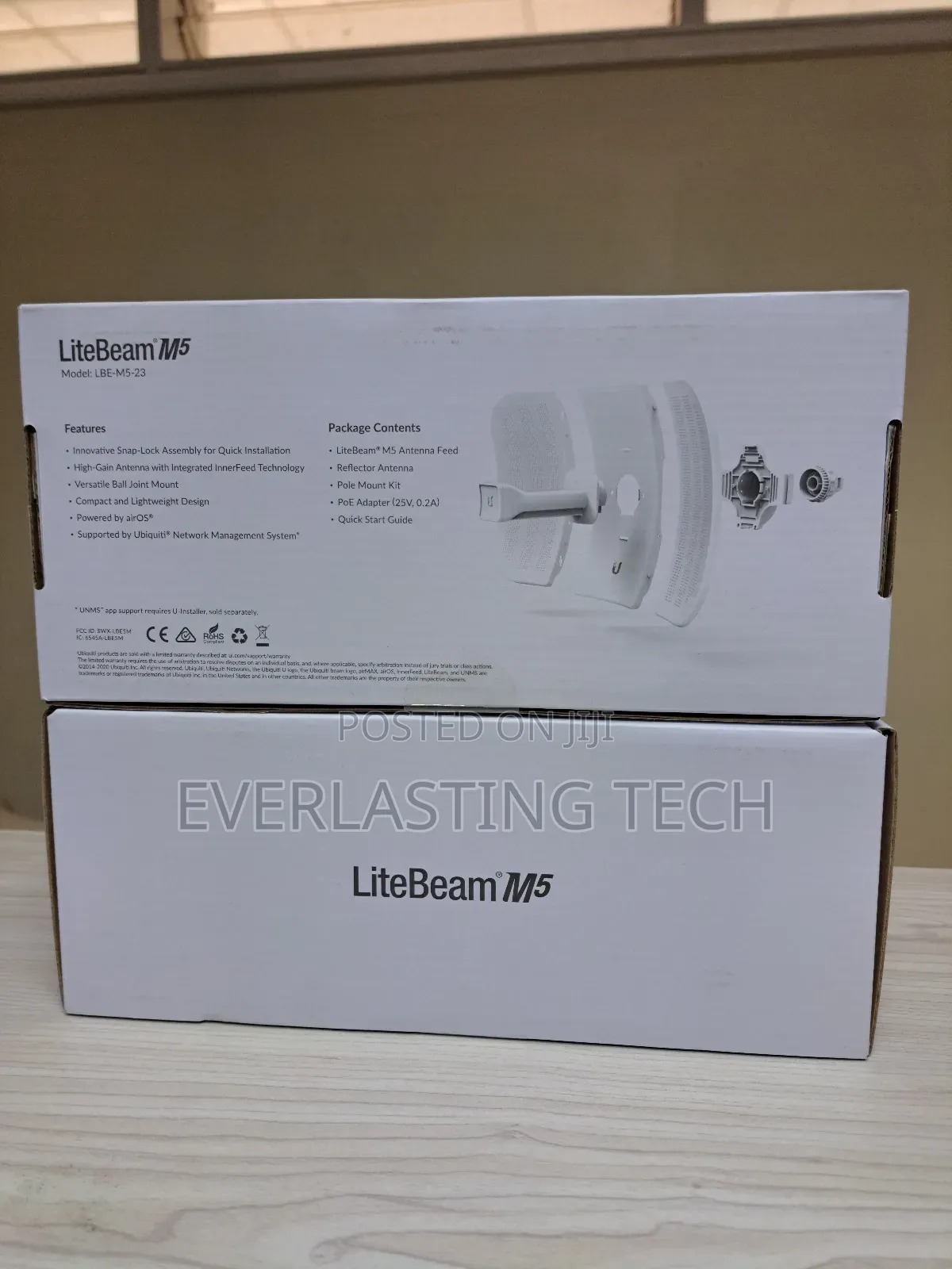 .Lbe‐M5‐23 – Ubiquiti Litebeam M5 23dbi 5ghz Wireless Broadb