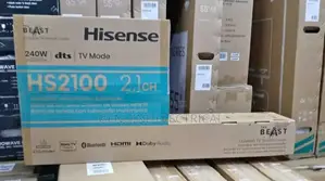 Hisense HS2100 - 2.1CH Soundbar+ Wireless Subwoofer 240W
