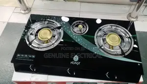 Nunix 3 Burner Glass Top Table Infrared Cooker