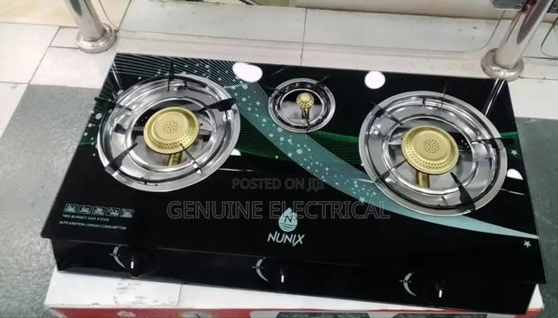 Nunix 3 Burner Glass Top Table Infrared Cooker