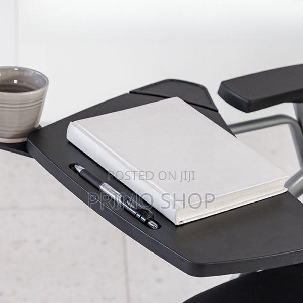 Office Chairs:Office Modern Folding Chair With Desk Attached - thumbnail 2