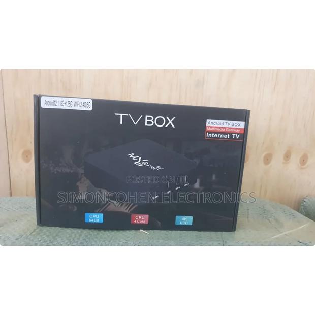 8gb+8gb MXQ PRO Android 12 Smart TV Box - main view
