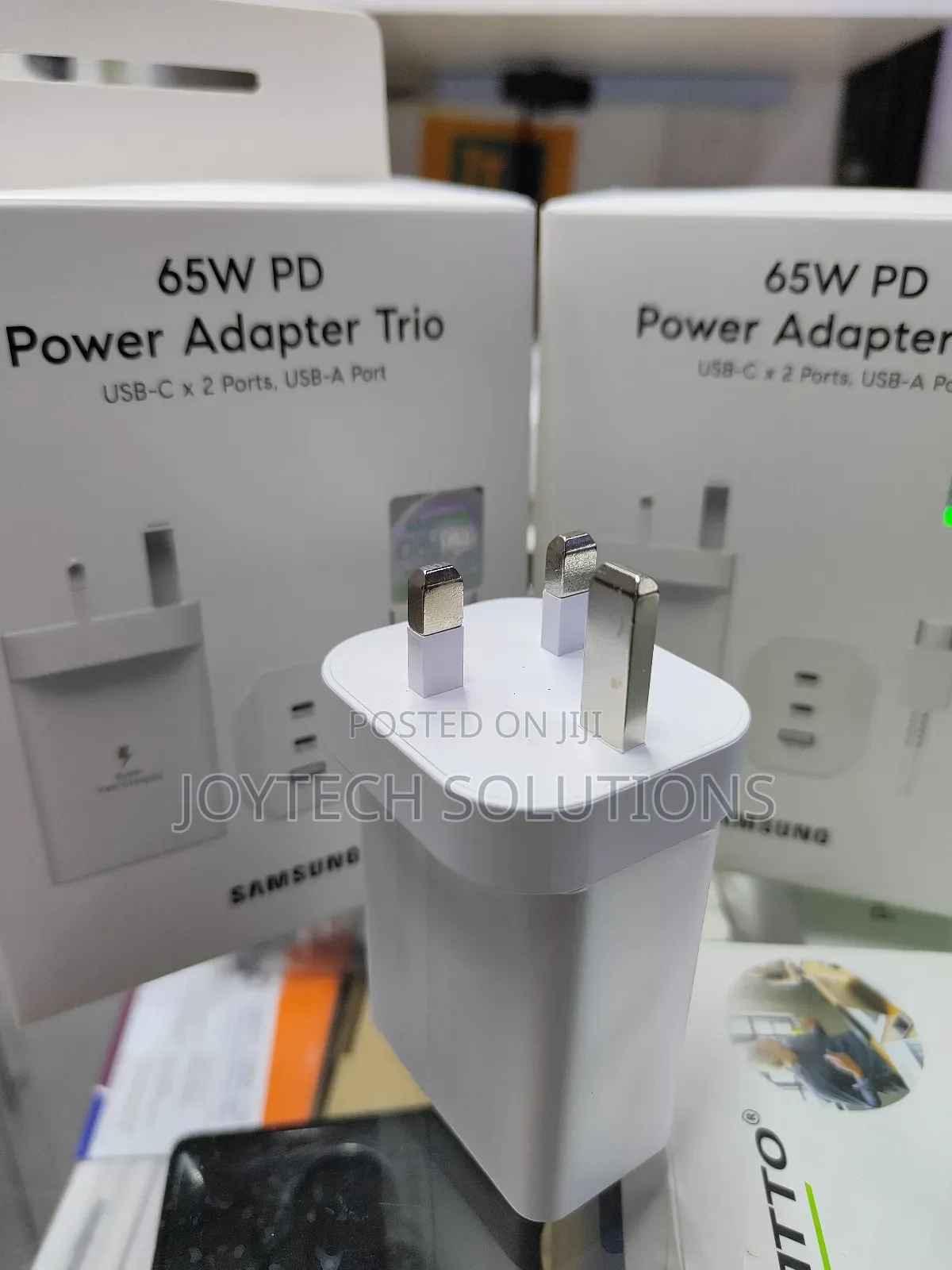 65w Power Adapter Trio.