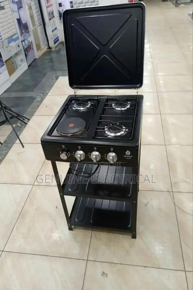 Nunix Full- Gas 4 Burners Stove Cooker