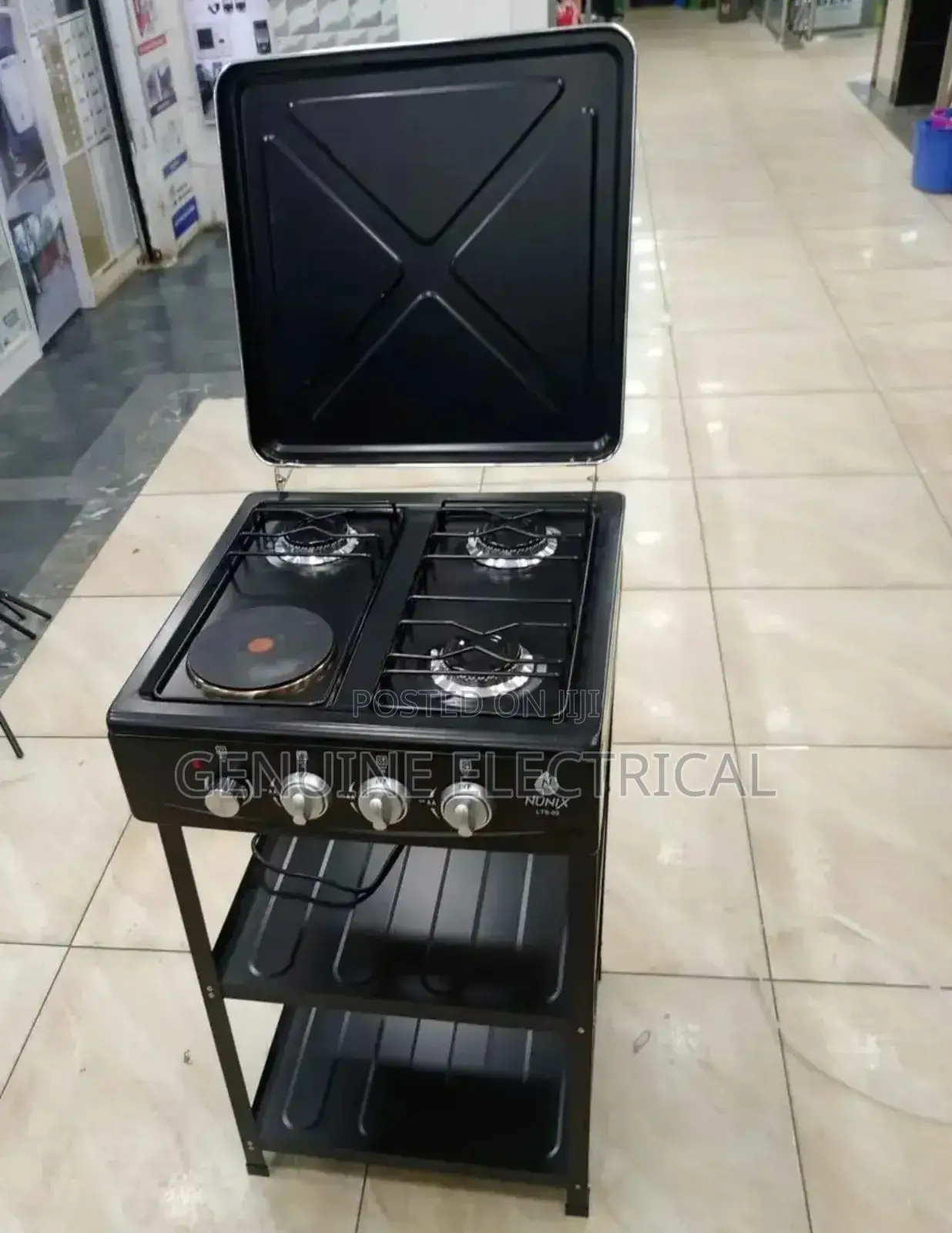 Cooker With Shelves (3+1).