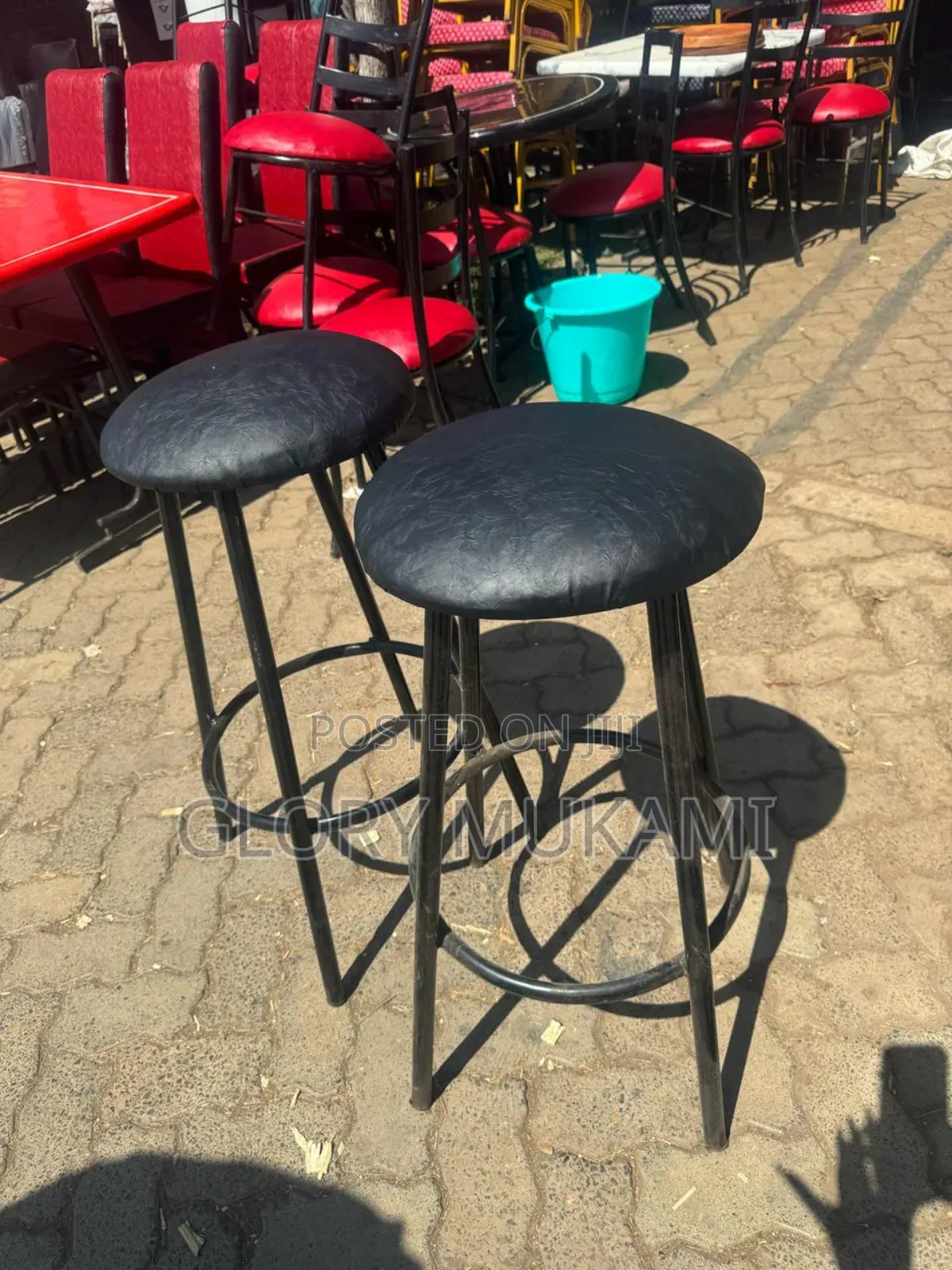 Black Bar Counter Stools