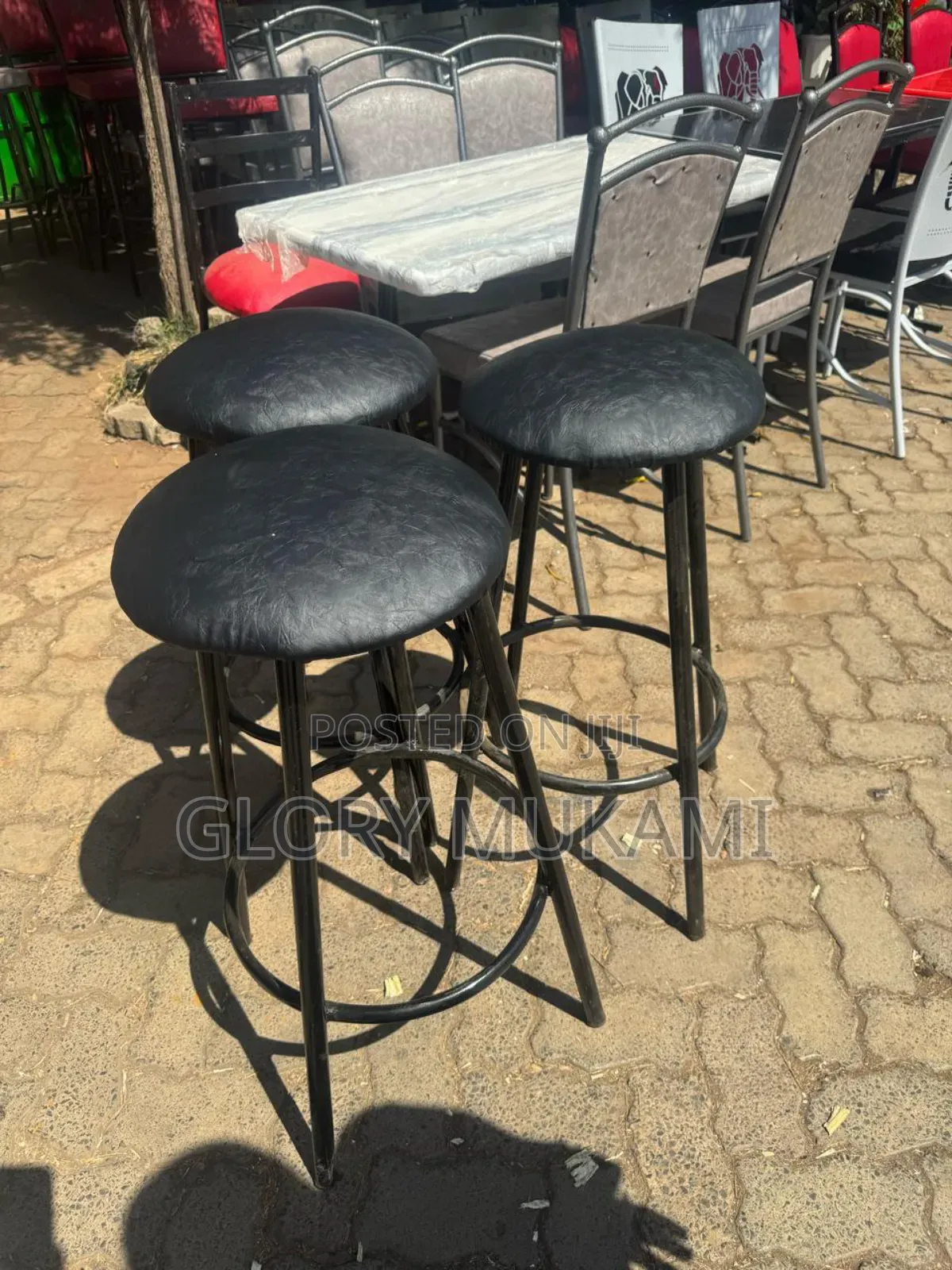 Black Bar Counter Stools