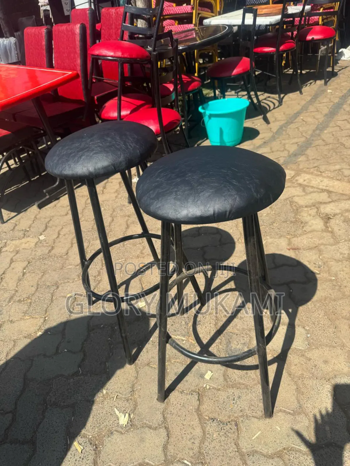Black Bar Counter Stools