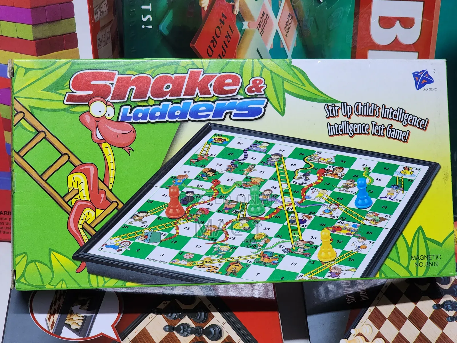 Snake and Ladders Board Game Large