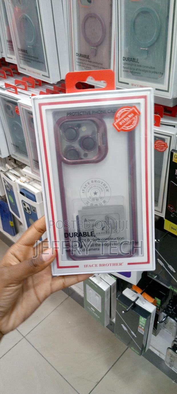 Iface Luxury Case for iPhone 15 Pro Max With Camera Stand - main view