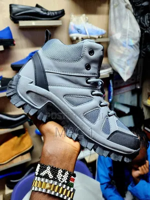 Skyview Grey Hiking Shoes Soft