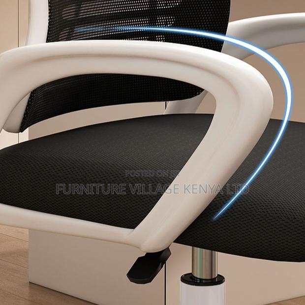 Office Desk Chairs With Lumbar Support, Adjustable Headrest - thumbnail 3