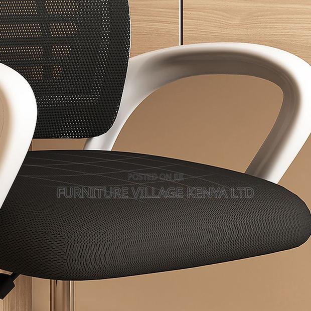Office Desk Chairs With Lumbar Support, Adjustable Headrest - thumbnail 5