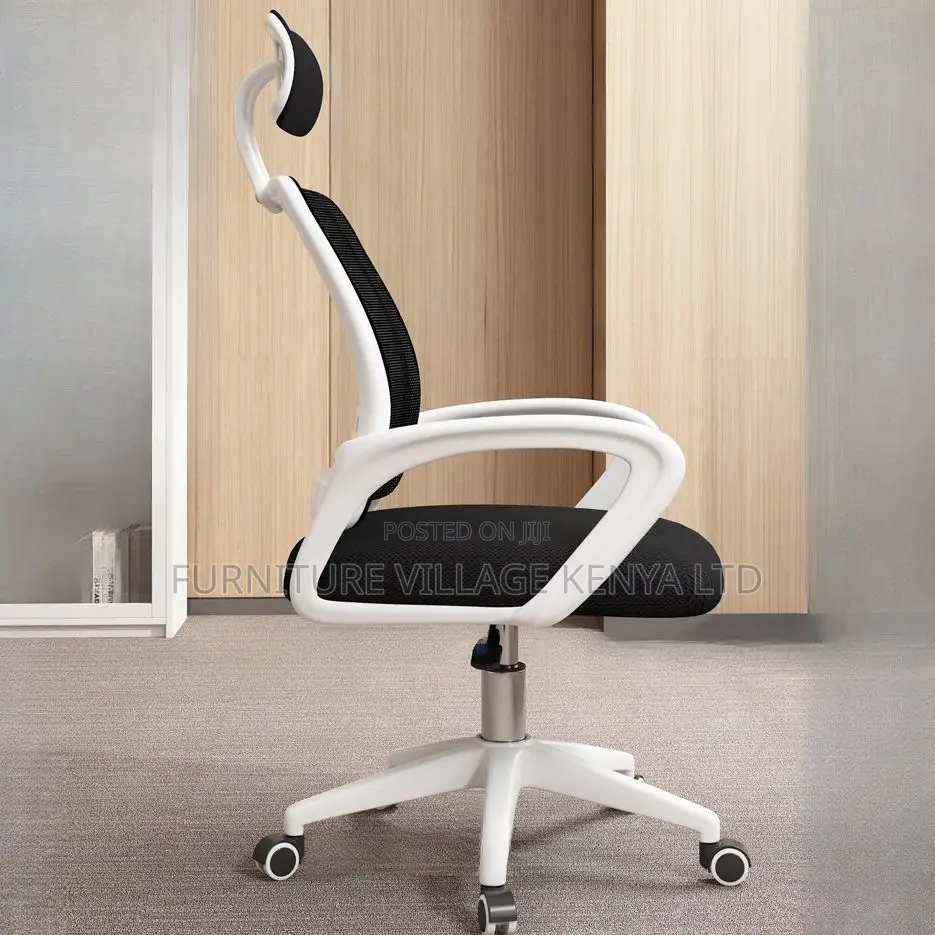 Office Desk Chairs With Lumbar Support, Adjustable Headrest