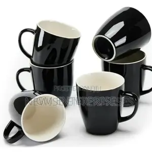 Black Ceramic Mugs/Mug
