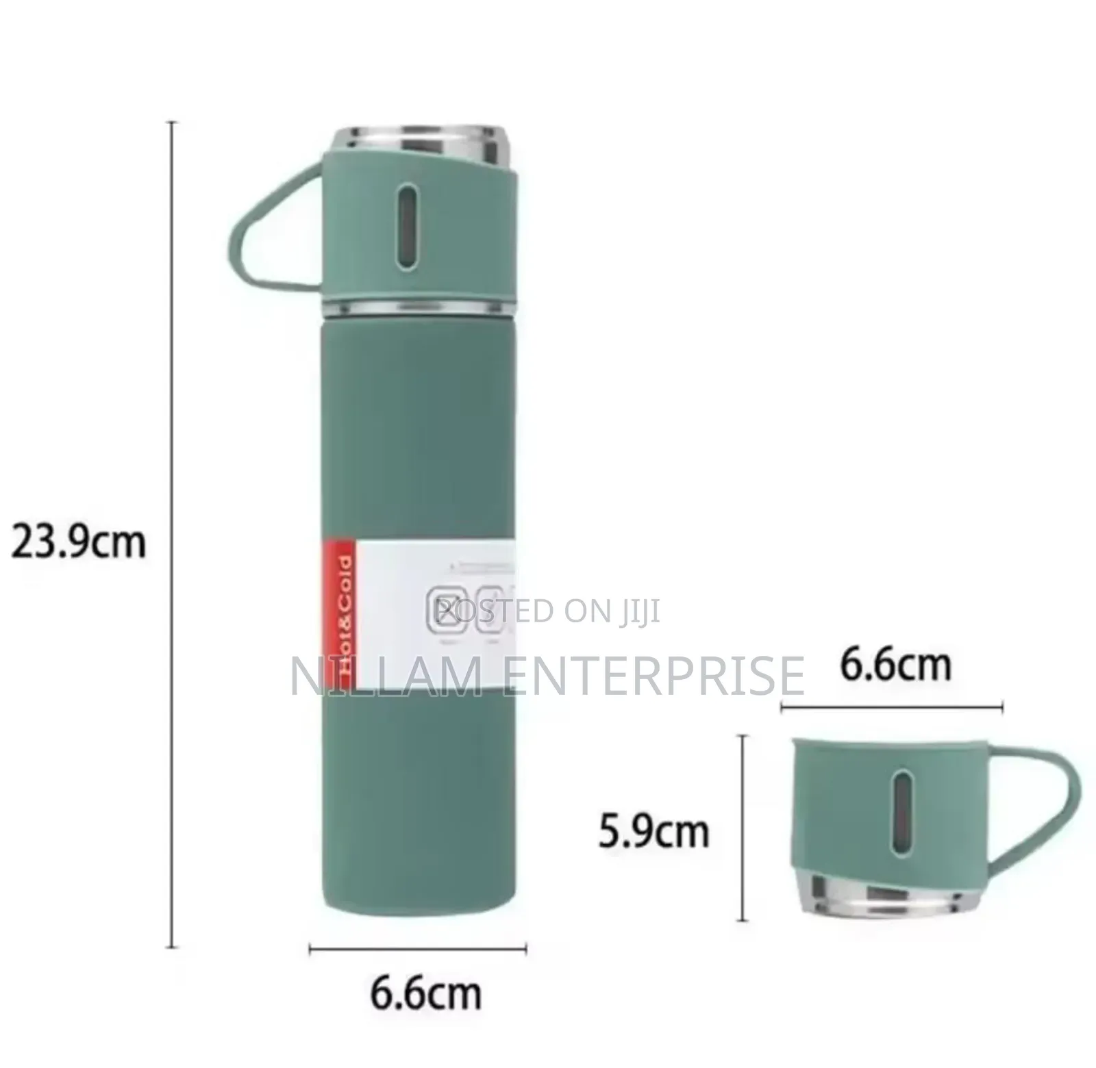 3 in 1 Vacuum Flask Set