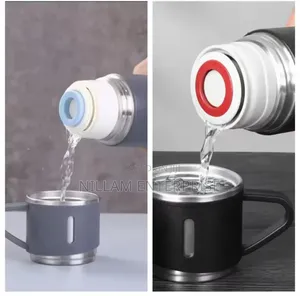 3 in 1 Vacuum Flask Set