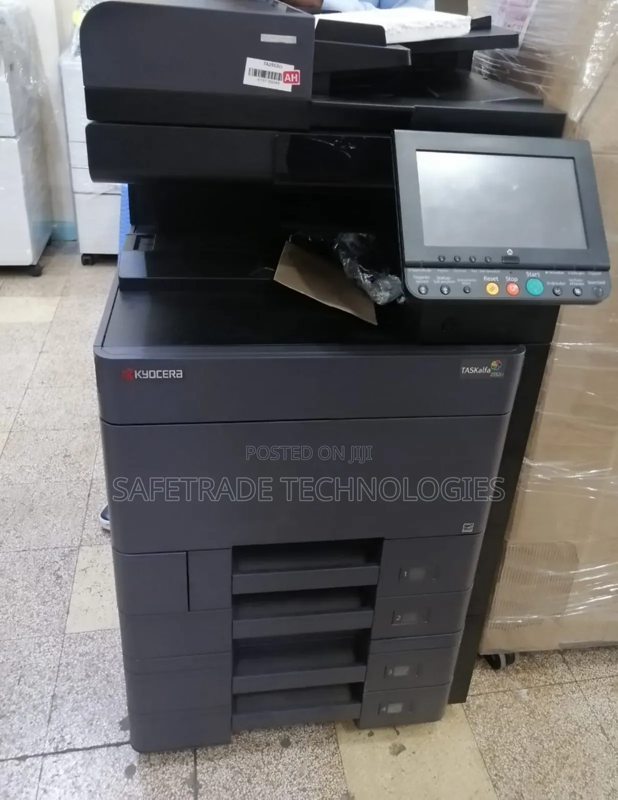Coloured Kyocera Taskalfa 2552ci Photocopier Printer