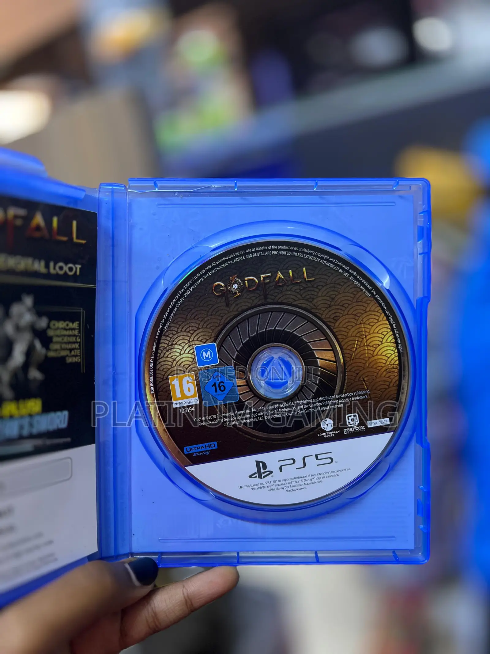 Used Godfall Ps5