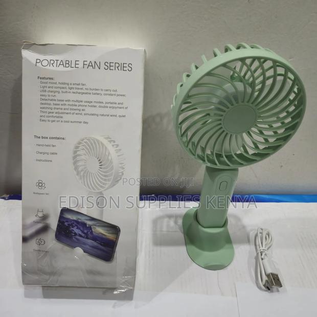 Hand Fan Mini USB Rechargeable Handheld Cooling Fan