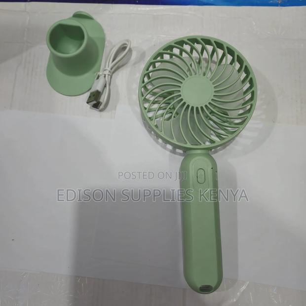 Hand Fan Mini USB Rechargeable Handheld Cooling Fan - thumbnail 2