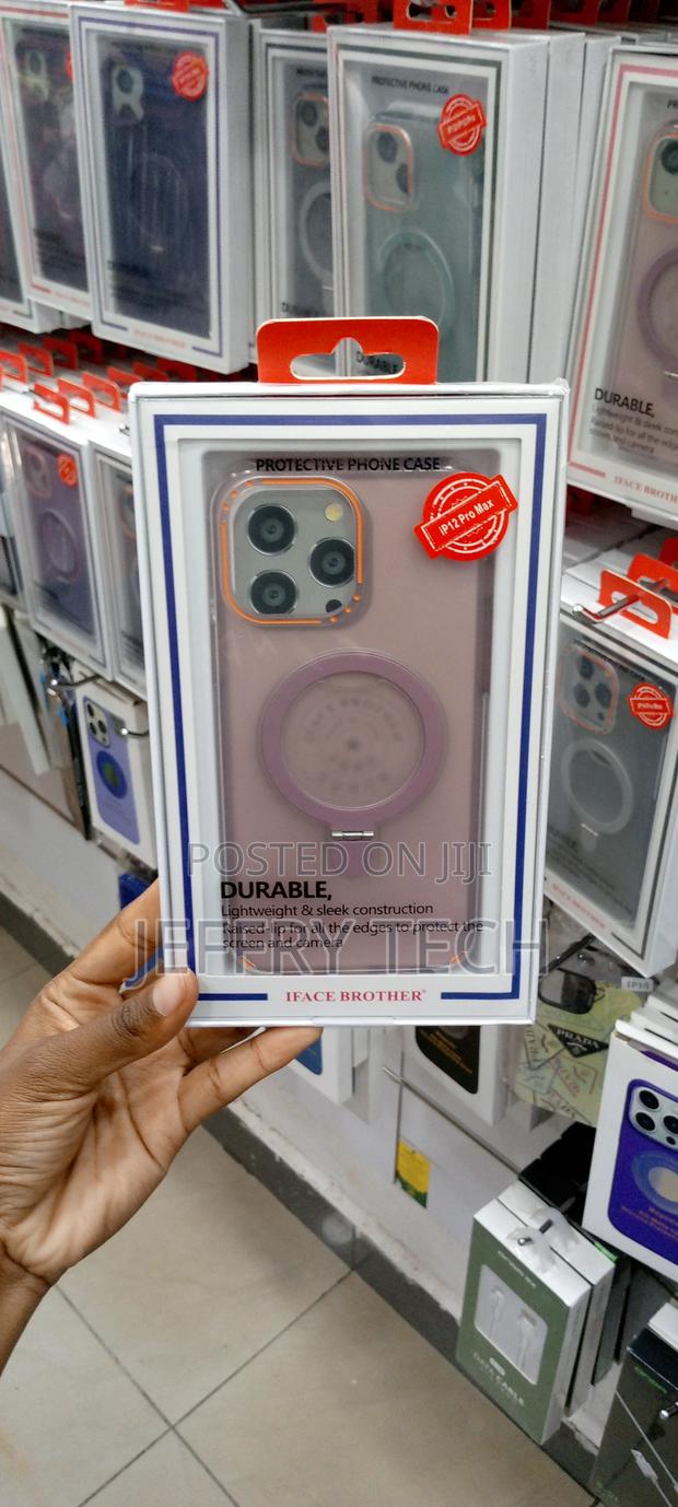 Kickstand Pink Case With Magsafe For iPhone 12 Pro Max - main view