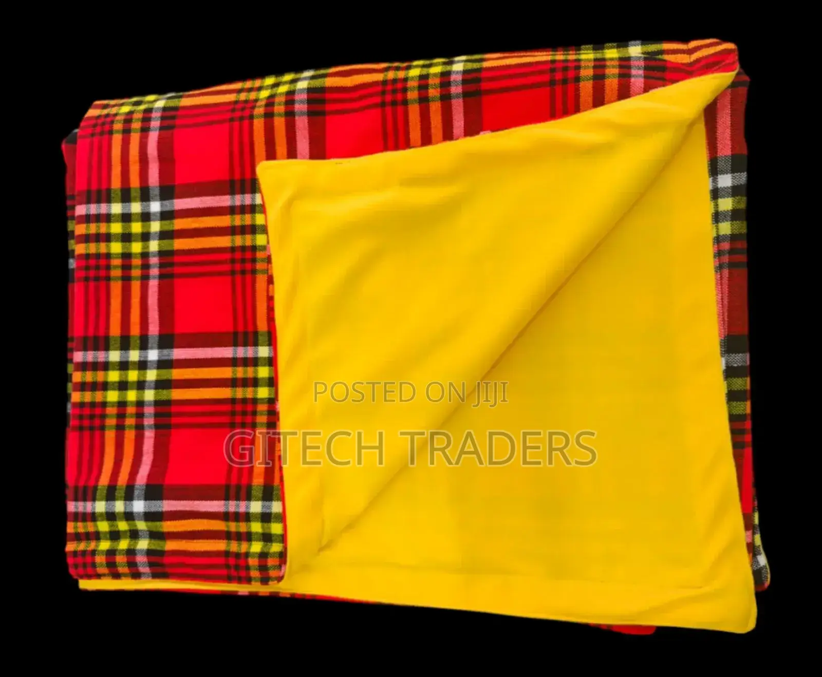 Fleece Maasai Shuka Blanket