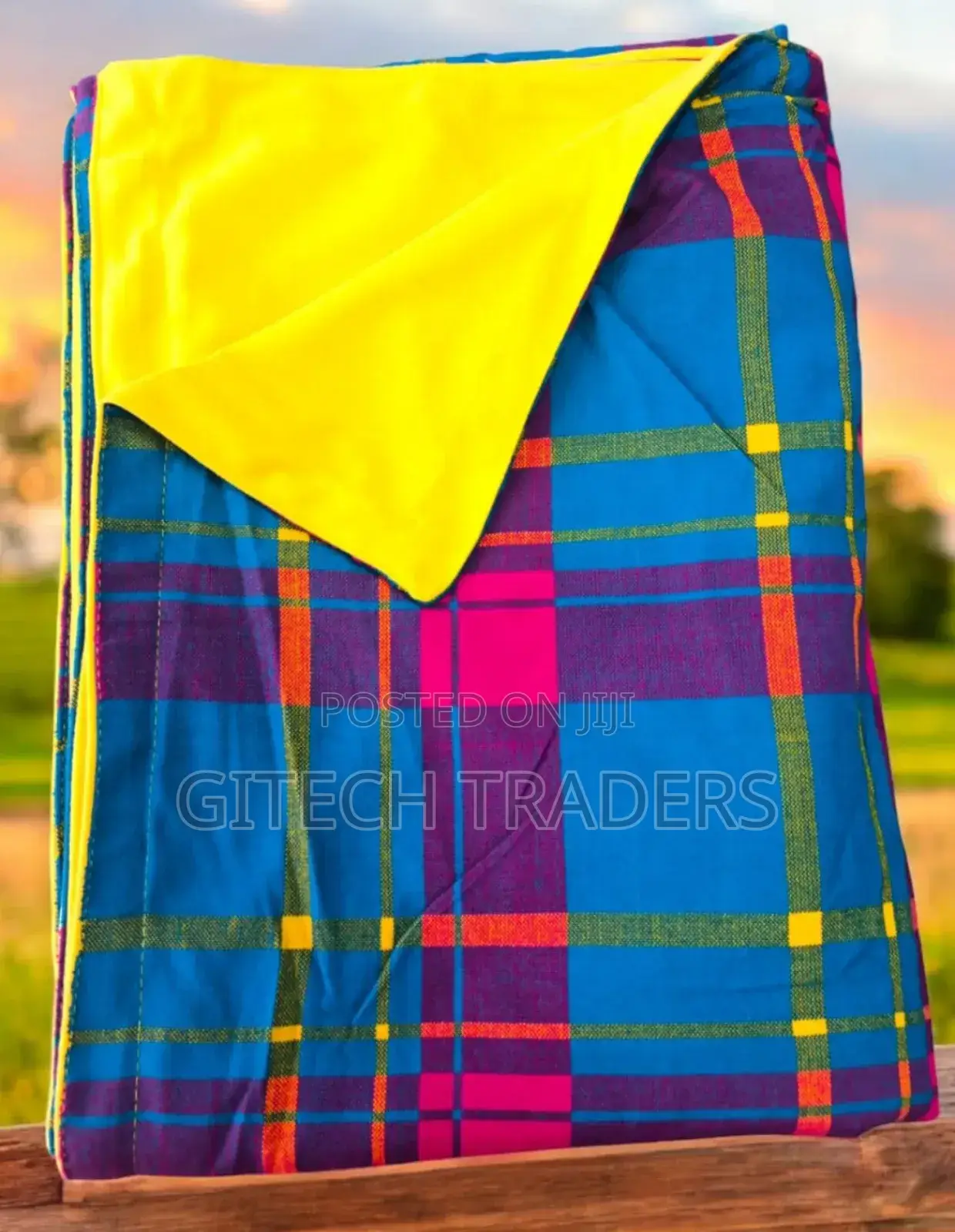 Fleece Maasai Shuka Blanket