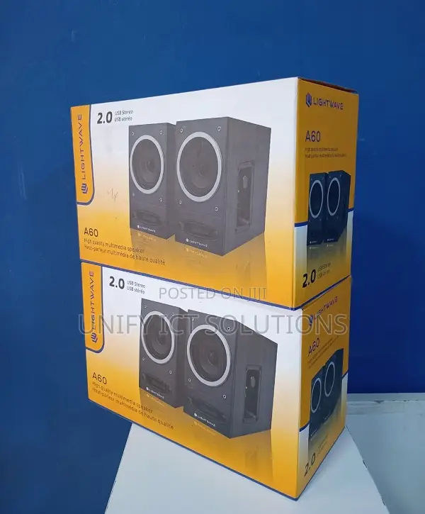 Lightwave A60 2.0 USB Stereo Speakers